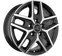 MSW (OZ) MSW 40 VAN gloss black full polished 6.5Jx16 5x114.3 ET44
