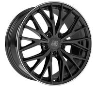 Alufelgen MSW MSW 44 20" 9J 5x110 ET 29 65.1 GLOSS BLACK+DIAMOND LIP