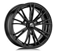 Alufelgen MSW X2 15" 5.5J 3x112 ET 30 57.1 GLOSSY BLACK