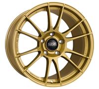 OZ Ultraleggera race gold 8x18" ET48 LK5 114.3 ML 75 Alufelgen 18 Zoll