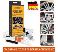 Alufelgen Reparatur Set Silber Felgenreparaturset Kratzer Risse Dellen DIY