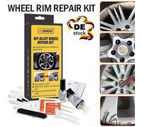 Alufelgen Reparatur Set Silber Felgenreparaturset Kratzer Risse Dellen Fachmann