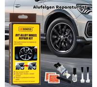 Alufelgen Reparatur Set Silber Felgenreparaturset Kratzer Risse Dellen Fachmann