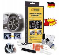 Alufelgen Reparatur Set Silber Felgenreparaturset Kratzer Risse Dellen Fachmann.