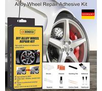 Alufelgen Reparatur Set Silber Felgenreparaturset Kratzer Risse Dellen Fachmann