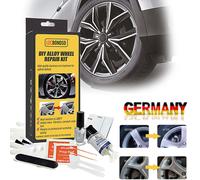 Alufelgen Reparatur Set Silber Felgenreparaturset Kratzer Risse Dellen Fachmann