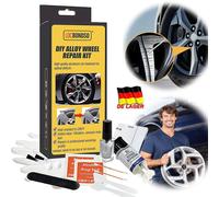 Alufelgen Reparatur Silber Felgenreparaturset Kratzer Risse Dellen Fachmann Set