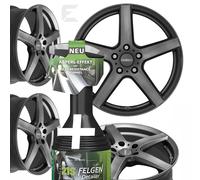 ALUFELGEN DEZENT, TY GRAPHITE, 5,5X15 ET40 4X100 54,1, GRAPHITE MATT
