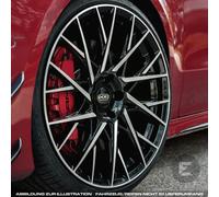 Dotz Fuji Black Polished Alufelge 18 Zoll ET31 4x108 ML65,1