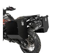 Alukoffer Set für BMW R 1200 GS / Adventure Seitenkoffer AT36 schwarz