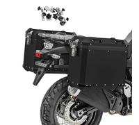 Alukoffer Set für BMW R 1200 GS / Adventure Seitenkoffer GX-38-45 schwarz