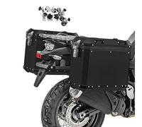 Alukoffer Set für BMW R 1200 GS / Adventure Seitenkoffer GX-38-45 schwarz