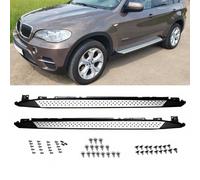 Aluminium 07-13 Trittbretter SET Schweller + ABE + Montagekit passt für X5 E70