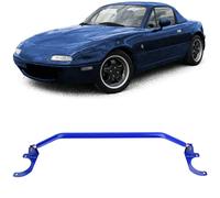 Aluminium Domstrebe Blau vorne 3tlg verstellbar für Mazda MX5 NA NB 89-00