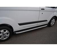 Aluminium Fußrasten Trittbretter Passend Für Swb Ford Transit Custom (2012