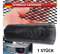Aluminium Gitter Renngitter Wabengitter Racegitter 100X33cm 6x12mm Schwarz