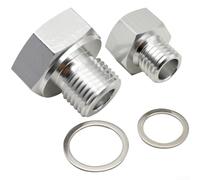 Aluminium Ls1 Öldruck-Kühlmittel-Temperatur-Messgerät-Adapter für M16 und Gewinde mit 1/8 Npt intern für Fahrzeugwechsel