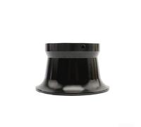 Aluminium Luftfilter Windfang für OKO 24-30mm Vergaser Silber Kompatibel | mit für keihin für pwk 24/26/28/30 50mm Innendurchmesser Motorrad Zubehör
