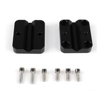 Aluminium Motorrad für gps Halterung Lenker Mount Bracket für Navi | 12-16mm Schwarz Robust Wetterfest Einfach zu Installieren für Motorroller