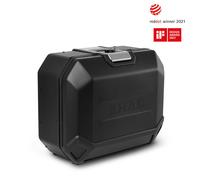 SHAD D0TR36100RB Right Side CASE TR36R Terra Black Edition, Schwarz, Aluminium