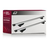 Aluminium Relingträger G3 Clop airflow für Dacia Duster II Typ HM_ neu