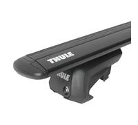 Für Citroen C-Crosser 02.07- THULE Dachträger WingBar EVO Aluminium schwarz NEU