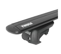 Für Citroen C-Crosser 02.07- THULE Dachträger WingBar EVO Aluminium schwarz NEU