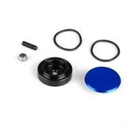 Aluminium Wischerarm Abdeckung für Acura für RSX DC5 Aluminium | für Civic für CRX für CR-V S2000 Mazda3 für Scion für xB E46 Kompakt Heck Scheibenwischer Zubehör Schwarz Silber(Blue)