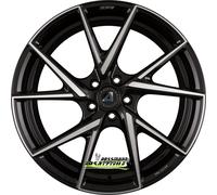 Alutec ADX.01 diamant-schwarz frontpoliert 8.5x20 ET40 - LK5/114.3 ML70.1 Felge