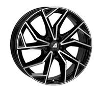Alutec ADX.02 diamant-schwarz frontpoliert 8x19" ET42 LK5 114.3 ML 70.1 Alufe...
