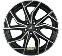 Alutec ADX.02 Diamant Schwarz Frontpoliert Alufelge 20 Zoll ET42,1 5x112 ML57,1