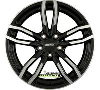 Alutec Drive diamant-schwarz frontpoliert 8x18 ET30 - LK5/112 ML66.5 Felge Alu