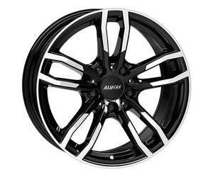 ALUTEC DRIVE diamantschwarz frontpoliert 8.0Jx18 5x112 ET30