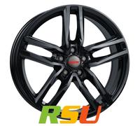 Alutec Ikenu diamant-schwarz 6.5x17" ET38 LK4 100 ML 63.3 Alufelgen 17 Zoll