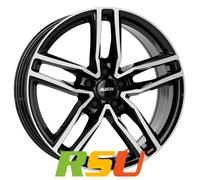 Alutec Ikenu diamant-schwarz frontpoliert 8x19" ET31 LK5 112 ML 66.5 Alufelge...