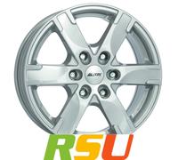 Alutec Titan polar-silber 7x16" ET55 LK6 130 ML 84.1 Alufelgen 16 Zoll