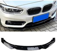 AMAIR Auto Frontlippe Frontspoiler für BMW 1 Series F20 F21 116i 118i 120i 2015-2019,Frontlippe Spoiler Protector Car Styling Karosserie-Anbauteile, A/Black