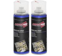 Ambro-Sol - OL100 Vaseline Spray, geruchsneutrales und schützendes Schmiermittel für empfindliche Mechanismen, 200 ml 100% unendlich recyclebare Weißblech-Spraydose (Packung mit 2)
