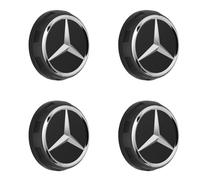 AMG 4 Mercedes-AMG Radnabenabdeckung schwarz matt | A0004000900 9283satz