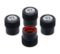 AMG Mercedes Benz original Ventilzierkappen schwarz Set 4-Teilig NEU