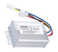 AMONIDA Gleichspannungswandler, Effizienter Wasserdichter Transformator für eine Stabile 12-V-Ausgangsstromversorgung, für den Einsatz in Fahrzeugen, Aluminiumlegierungsmaterial