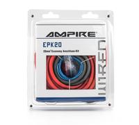 Ampire EPK20 20mm² Kabelsatz Endstufen Anschluss Set Kabelkit für KFZ Economy