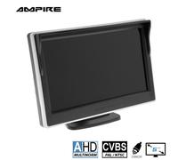 AMPIRE RVA051 TFT Monitor 12.7cm (5"), 2 Videoeingänge (AHD/CVBS) Klebe/Saugnapf