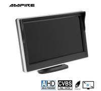 AMPIRE RVA051 TFT Monitor 12.7cm (5"), 2 Videoeingänge (AHD/CVBS) Klebe/Saugnapf