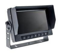 AMPIRE RVA072 TFT-Monitor 17,8cm (7") 2 Videoeingänge AHD, CVBS wasserdicht IP69