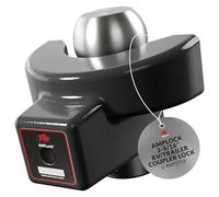 AMPLOCK U-BRP2516 Kupplungsschloss für Wohnwagen/Anhänger (passend für 2 5/16-Zoll-Kupplung)