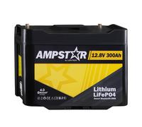 Ampstar 12,8V 300Ah LiFePO4 Akku mit Bluetooth & IP65
