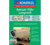 Amrum, Föhr, Langeneß, 1 CD-ROM: Digitale Outdoorkarte. Für Windows 95/98/2000/NT/XP. Per Mouseklick Touren planen und Distanzen messen. Inkl. KOMPASSLexikon, dem informativen Guide für Ihre Unternehmungen