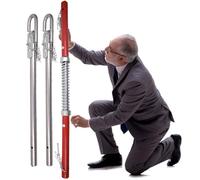 AMUFJJ abschleppstange Abschleppstange 3t/5t/6t/8t/20t/30t/50t Für Anhängerkupplung, Hochleistungs-Anhängerkupplungssystem Für Auto/Transporter/LKW/Anhänger/Boot, Kollisionssichere(3 t)