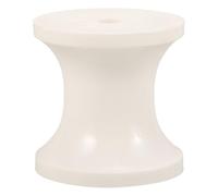 AMUSLESUR Bugrolle für Bootsanhänger aus Kunststoff mit Zusätzlicher Unterrad Stabilisierung Passend für Yachttrailer und Anhänger im Outdoor Einsatz